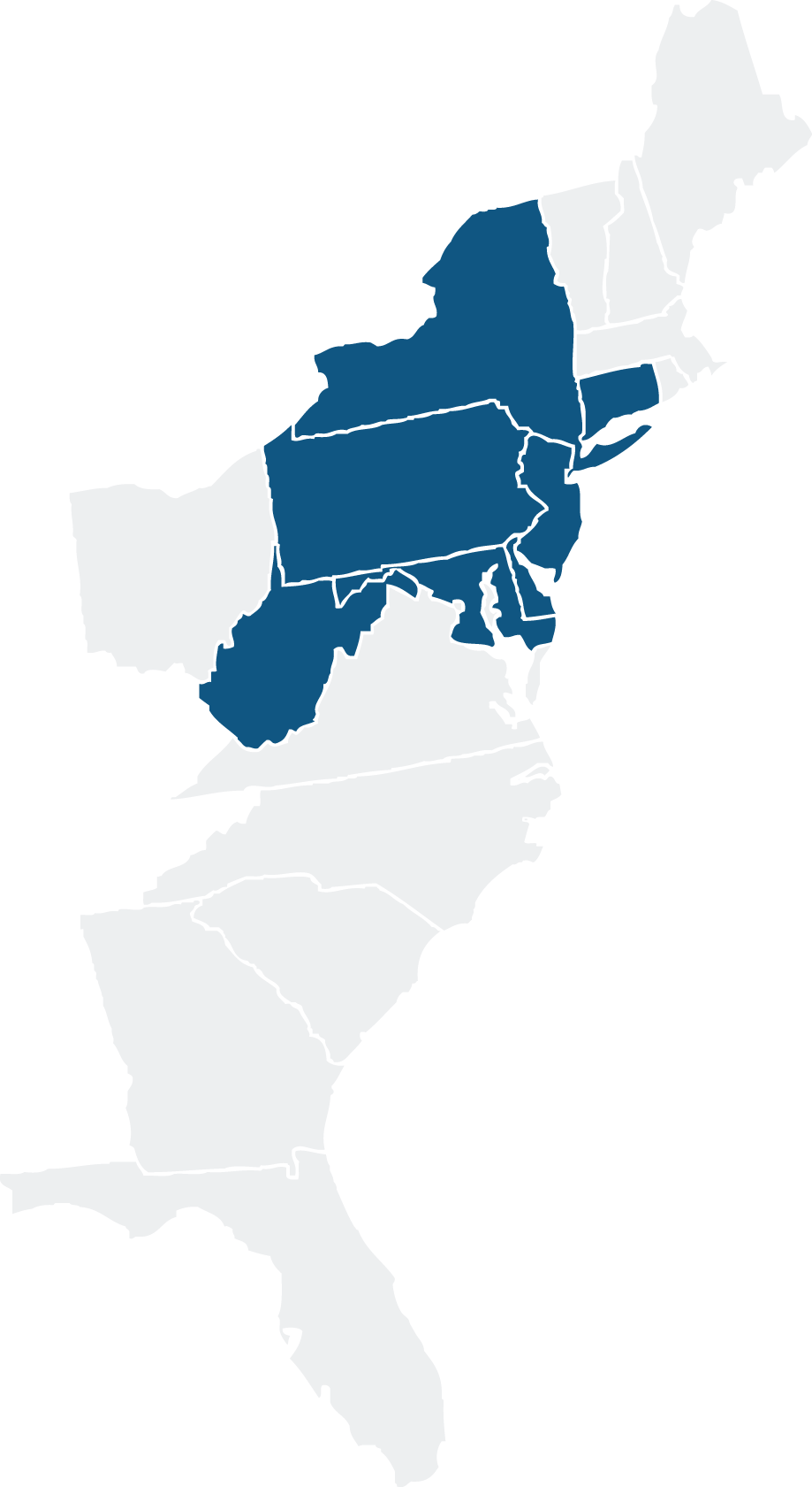 Food Service Brokers - Map (919x1681)