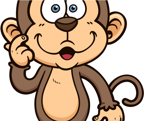 Year Of The Monkey Clipart Manky - Cartoon Monkey (640x480)