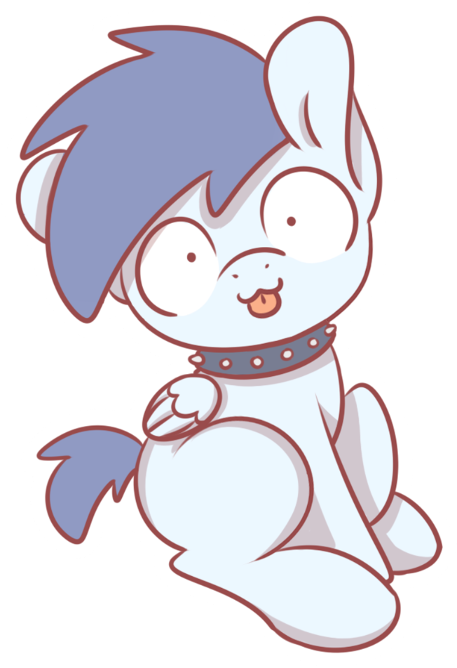 Sugar Morning, Boofy, Boofy Is A Good Boy, Collar, - Cartoon (1024x1024)