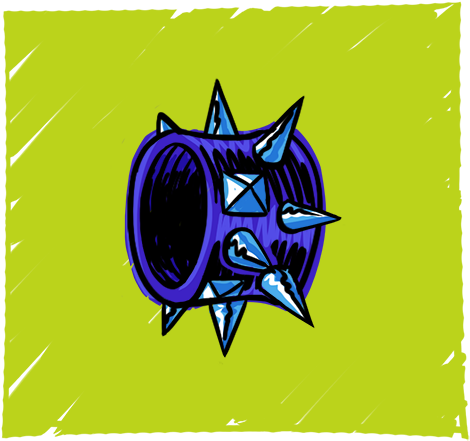 Girl Punk Fashion - Illustration (500x500)