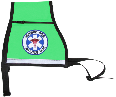 Service Dog Reflective Vest - Dog (500x405)