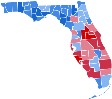 Florida Presidential Election Results - Florida Election Results 2018 (400x355)