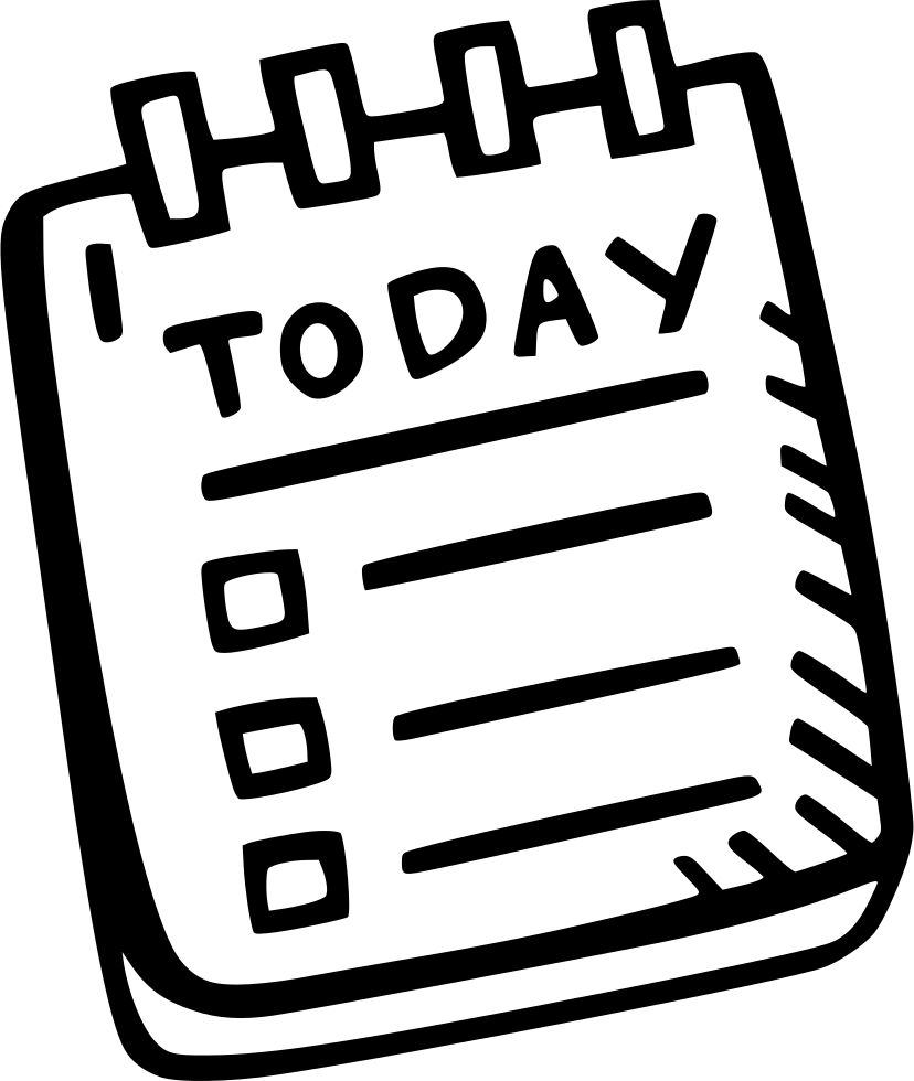 To Do List Comments - Do List Free Clip Art (828x980)