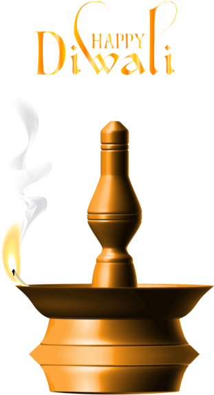 Diwali Candles, Happy Diwali, High Quality Images, - Transparent Happy Diwali Text (328x600)