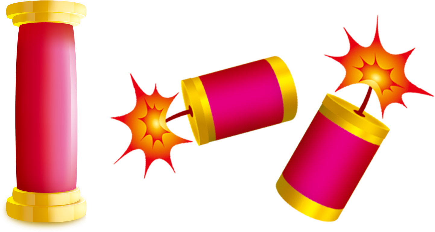 Diwali Firecrackers Png Clipart Background - Diwali Firecrackers Png Clipart Background (1772x945)