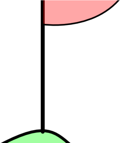 Mini Golf Clipart Flagstick - Mini Golf Clipart Flagstick (640x480)