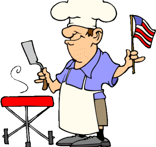 Declaration Of Independence Clipart We The Person - 4th Of July Barbeque Clipart (640x480)
