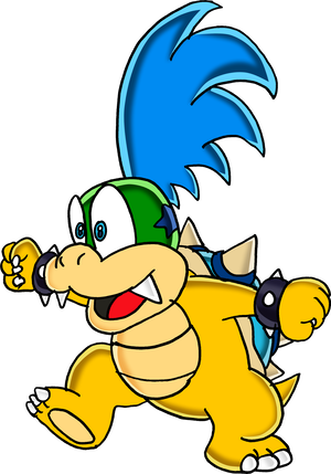 The Pre-k Sports Star Is 4 Happy Birthday You Little - Koopalings Larry (300x429)
