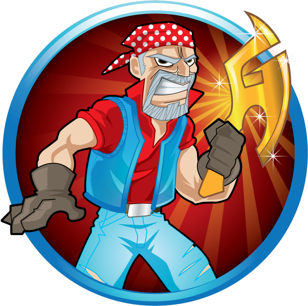 Grumpy Old Man - Cartoon (1024x1021)