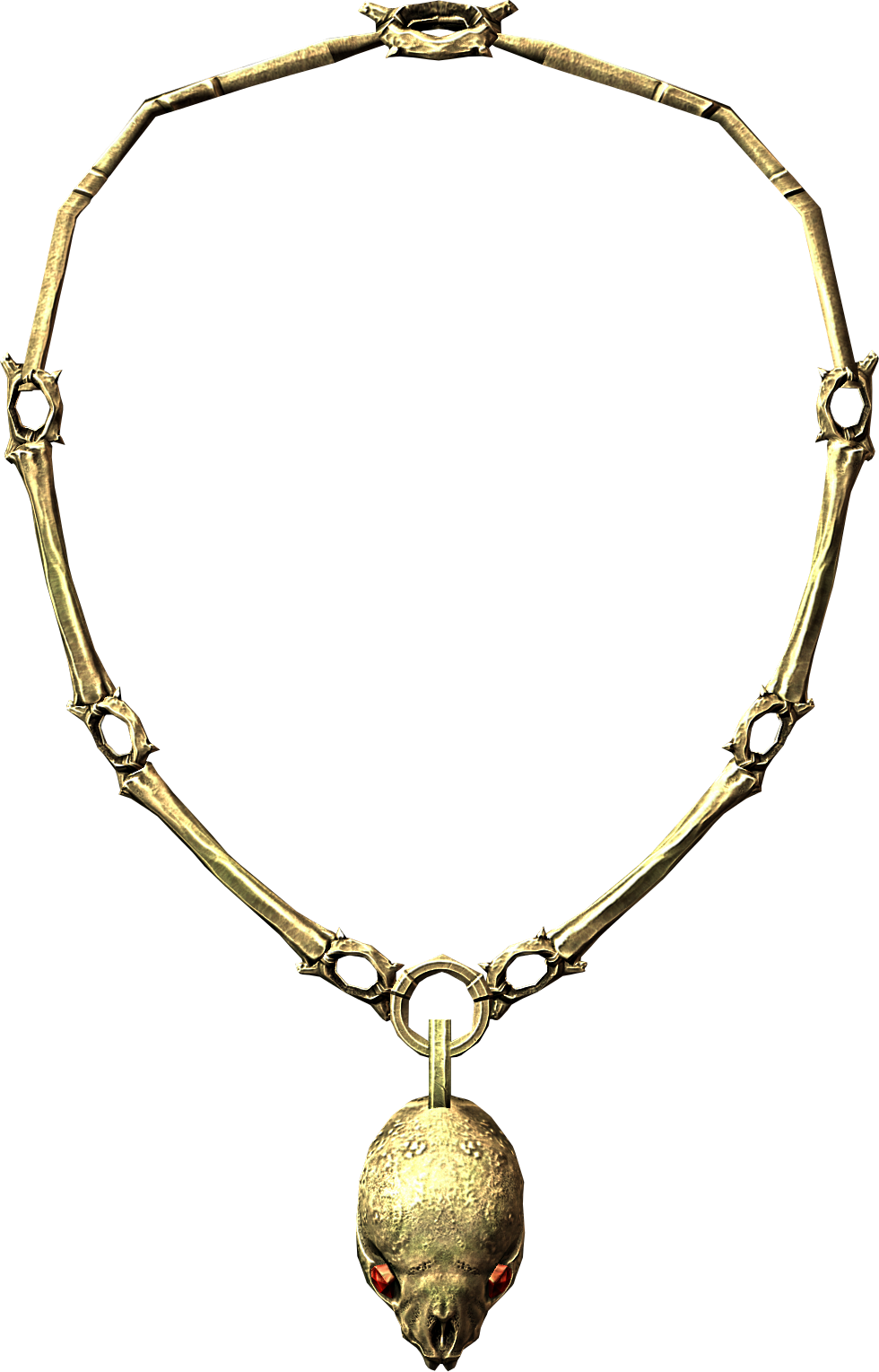 Amulet Clipart Oblivion - Skyrim Amulet Of Bat Mod (980x1529)