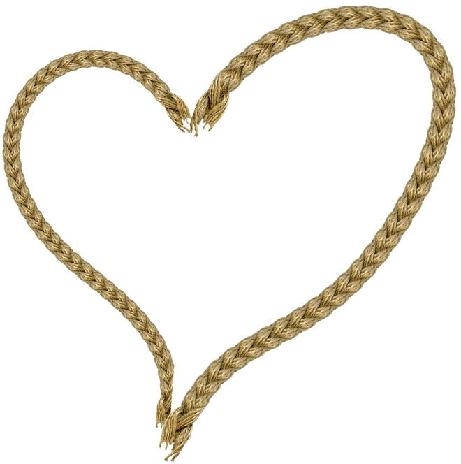 Picture Free Download Collection Of Cliparts Buy Any - Rope Heart Png (691x720)