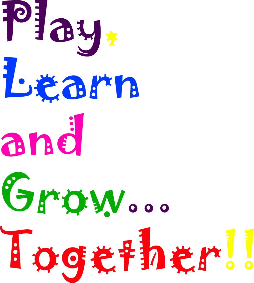 We and play together. Play learn and grow together. play learn grow. картинка play learn grow together. play and learn.