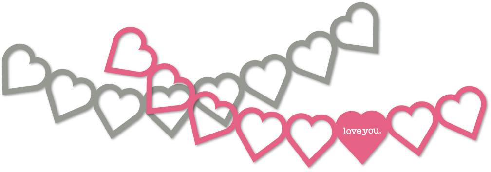 Heart Banner Png (1008x353)