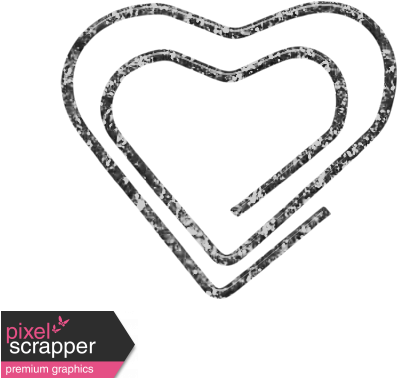 Softly Falling Heart Clip 1 Graphic By Marisa Lerin - Heart (456x456)