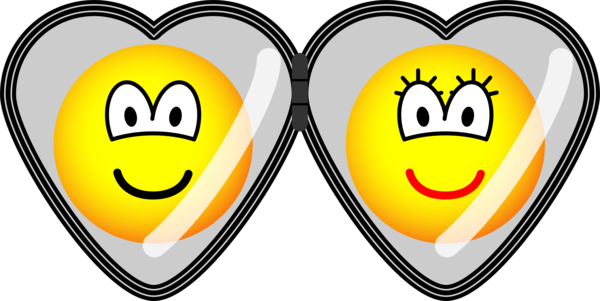 Locket Emoticon - Smiley (600x301)
