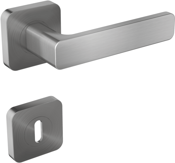 Silhouette Product Image In Perfect Product View Shows - Modern Door Handle Png (719x641)