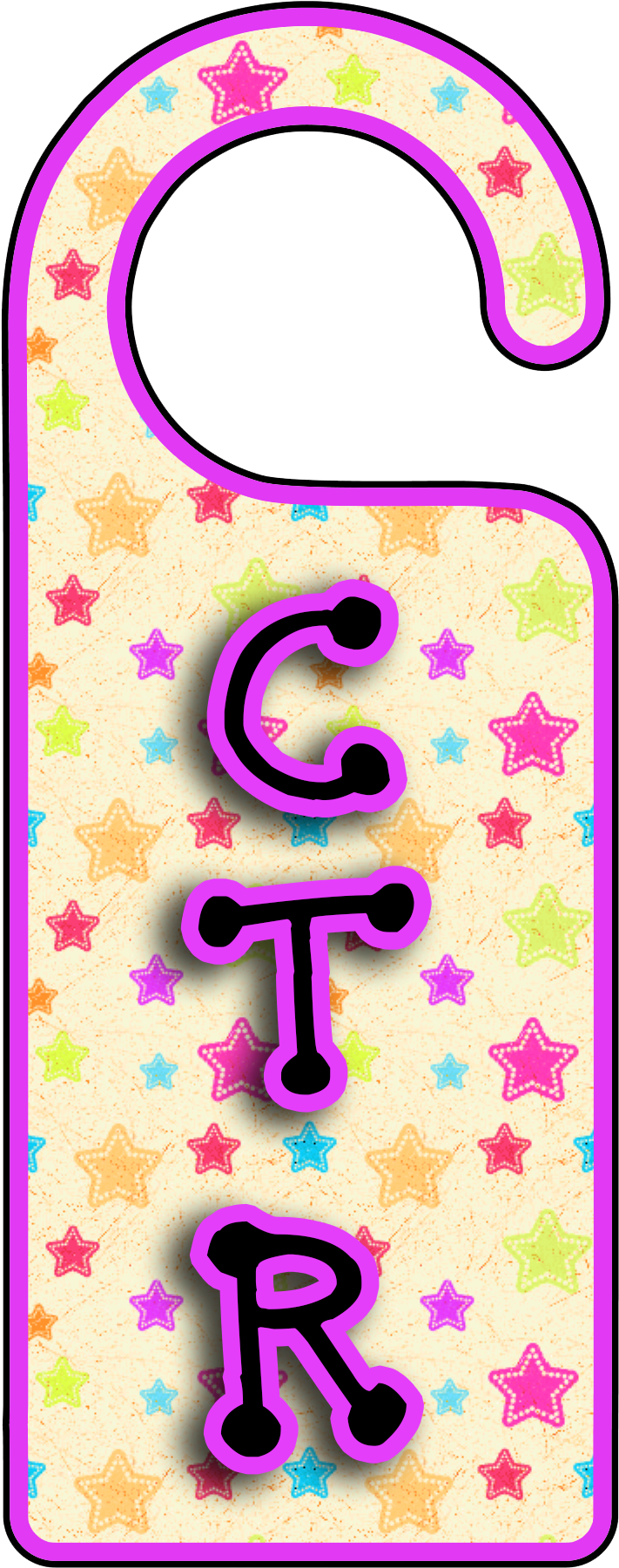 Ctr Door Knobs / Door Hangers - Number (784x1864)