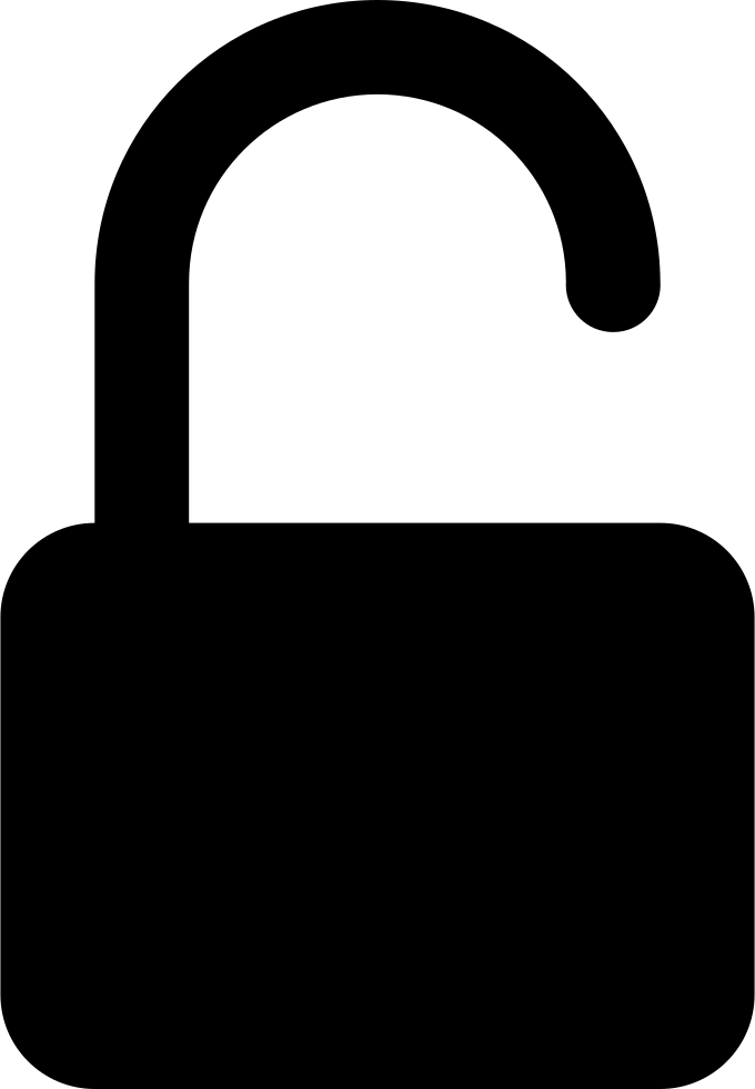 Low Security Level Comments - Font Awesome Open Lock (680x980)