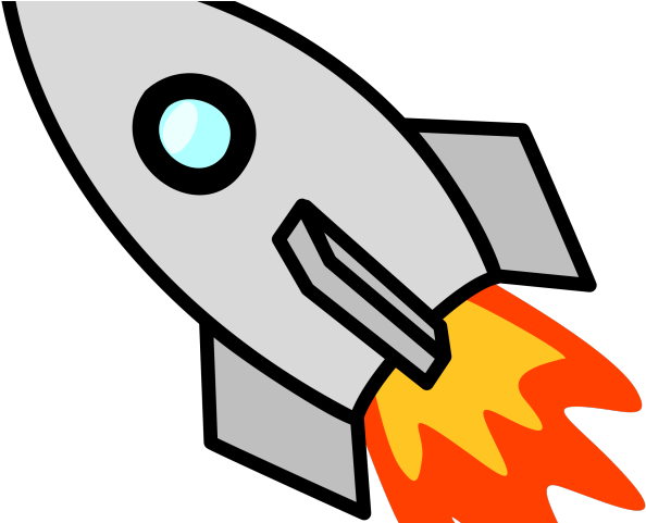 Space Clipart Transparent Background - Rocket Launch Clip Art (640x480)