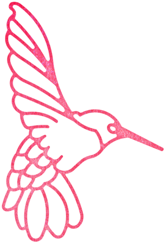 Cheery Lynn Dies - Lace Hummingbird (500x500)
