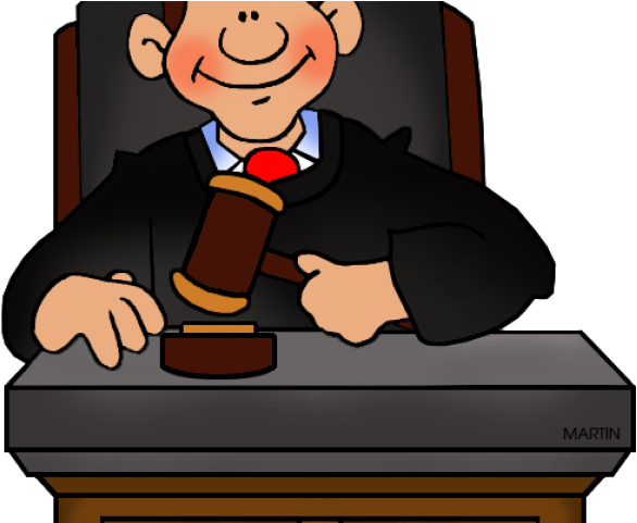 Politics Clipart Panel Judge - Judicial Branch Clip Art (640x480)