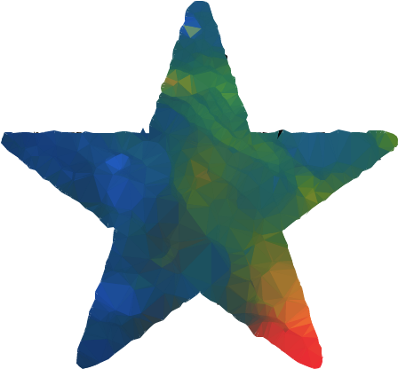 Communist Red Star Clipart Red Star Communism Star - Santa Anita Parking Lot Map (552x552)