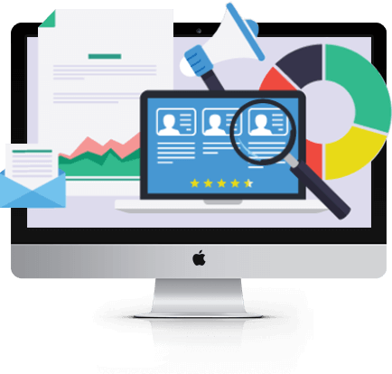 15,52kb Computer Ads Clipart - Advertising Online Clip Art (434x414)