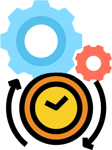 Clock - ไอคอน เฟือง Png (512x512)