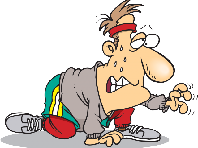 Tired Clipart Lazy Child - Triad Of Pheochromocytoma (640x480)