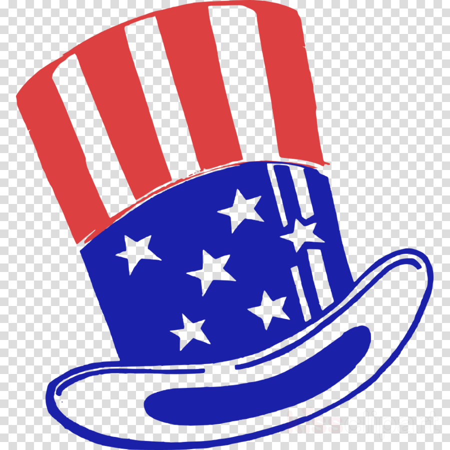 Clip Art Uncle Sam Hat Clipart Uncle Sam United States - American Top Hat Png (900x900)