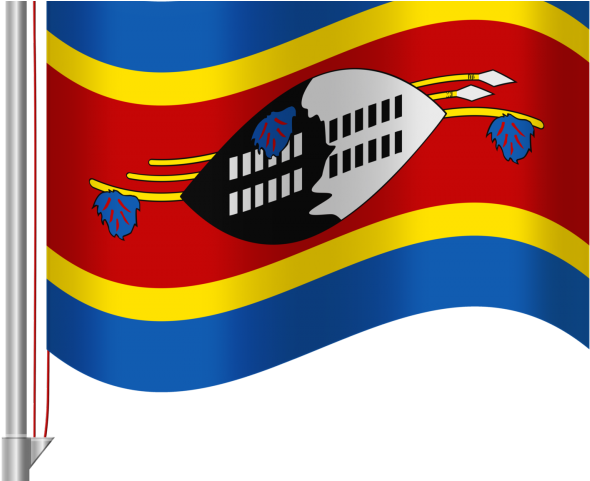 Burundi Flag Clipart Transparent Background - Swaziland Flag (640x480)