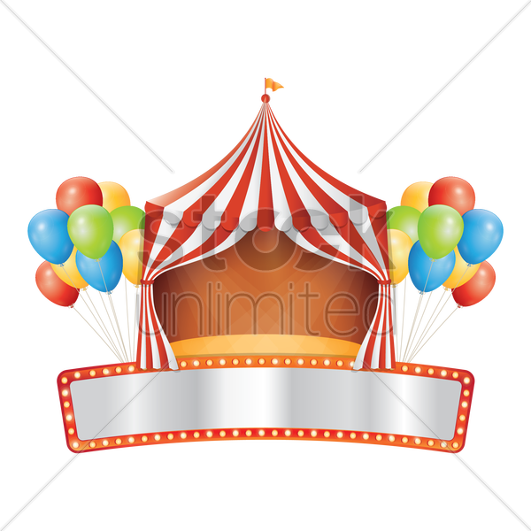 Festival Label Design Vector Image Stockunlimited Graphic - Carnival Design (600x600)