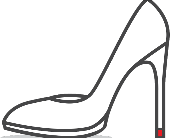 Heels Clipart Red Sole - Basic Pump (640x480)