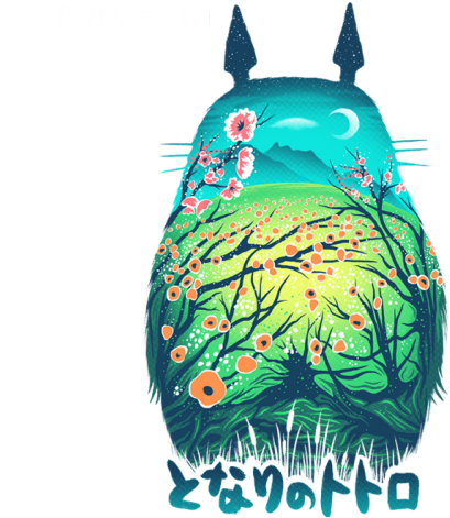Ghibli Transparent Totoro Studio - Totoro Posters (960x485)