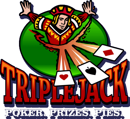 Triplejack Poker Milkman - Triple Jack Logo Png (445x410)