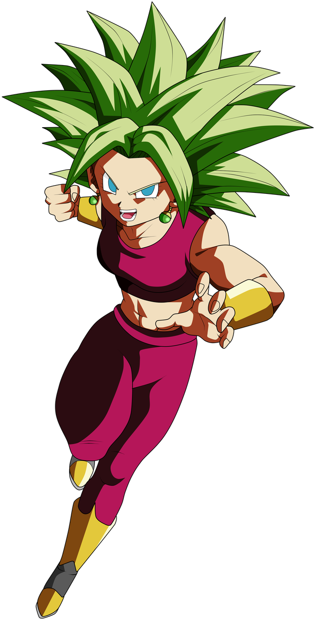 Collard Greens - Dragon Ball Super Kefla (660x1210)