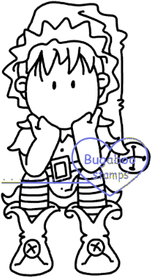 Brat Boy Elf Sitter - Cartoon (236x400)