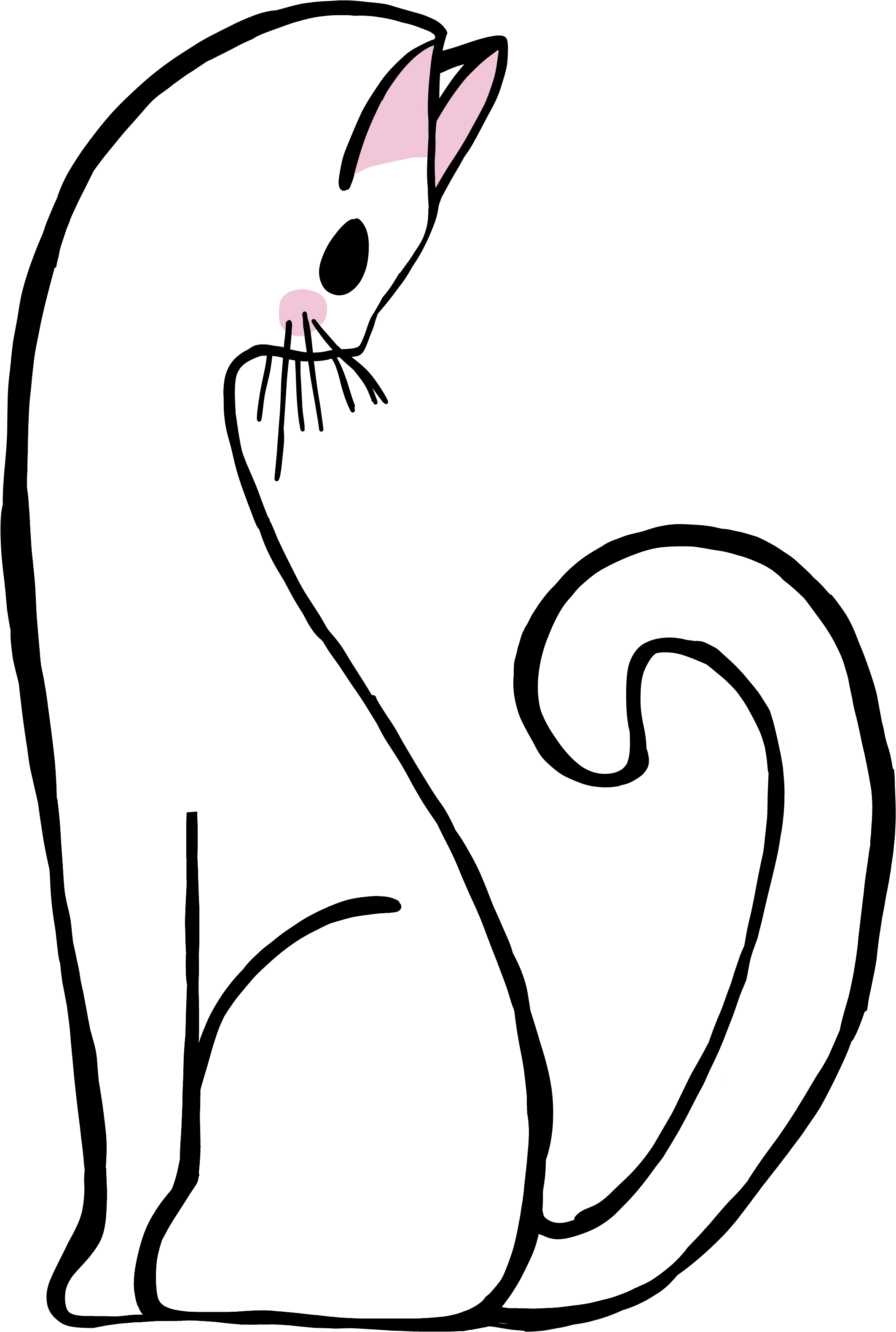 These Are Some Examples Of My Artwork - Line Art (3600x3600)