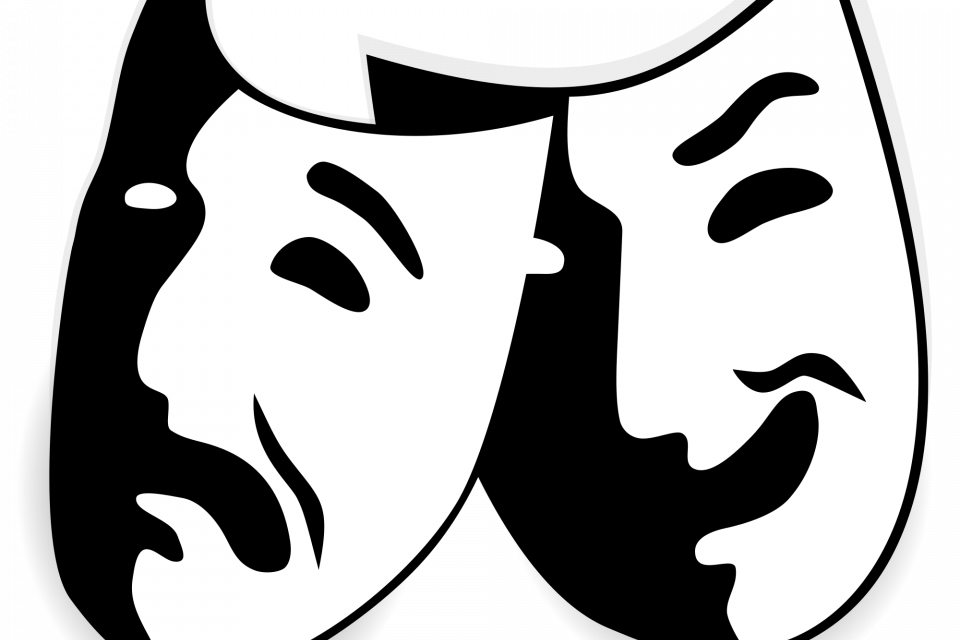 Head To The Rec Room On Tuesday 18 December From - Happy And Sad Face Theater (960x640)