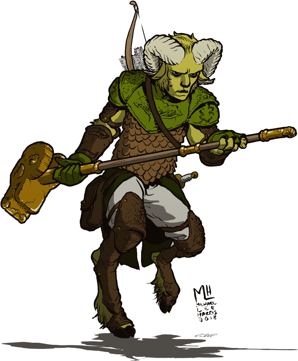 My “minotaur” Ranger - Cartoon (1280x1280)