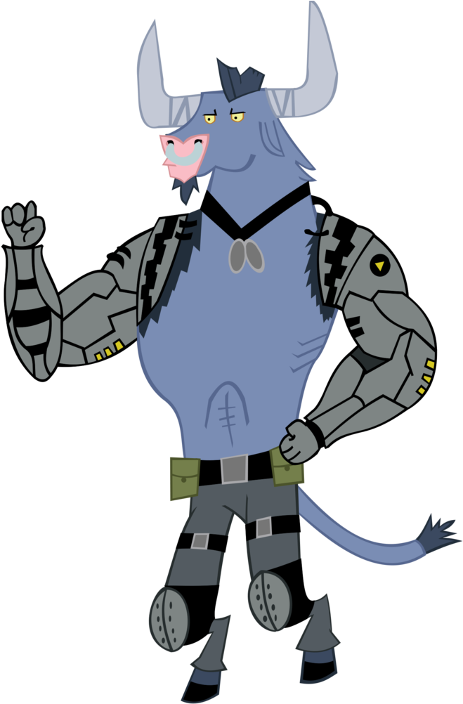 Jewelsfriend, Crossover, Iron Will, Jax Briggs, Minotaur, - Cartoon (755x1024)