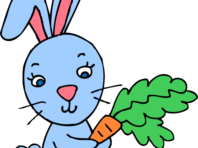 Bunny Clipart Polka Dot - Spring Animals Clipart Png (640x480)