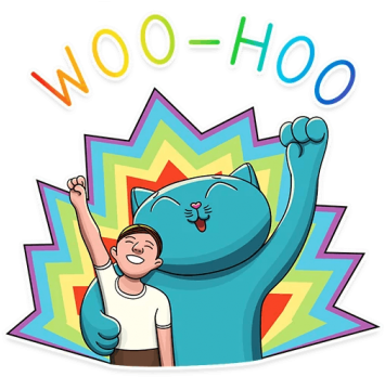 Woo-hoo Woo Woohoo Yeah - Cartoon (360x360)