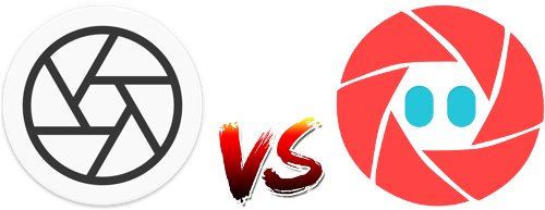 Android Camera Library Comparison - Aperture Logo White (500x300)