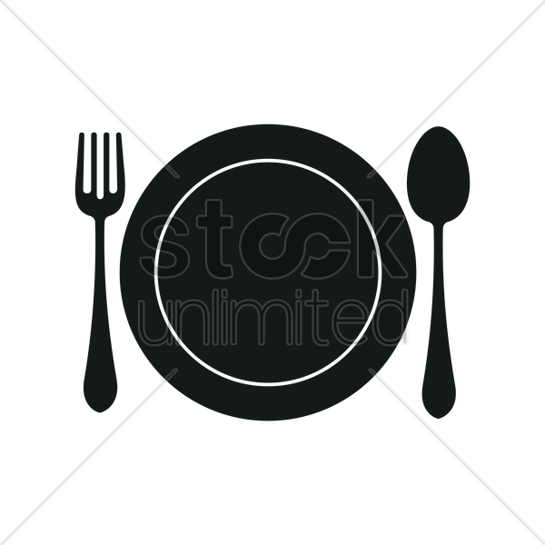 Cutlery Set Clipart Fork Cutlery Clip Art - Cutlery Set Clipart (600x600)
