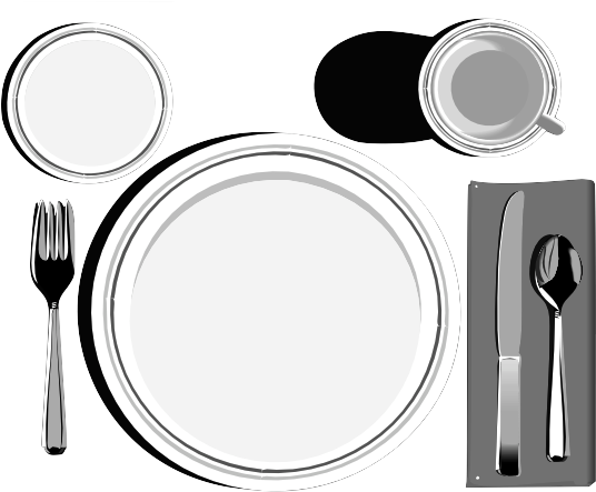 Set The Table Png (600x458)