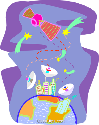 Space Stuff Royalty Free Vector Clip Art Illustration - Illustration (379x480)