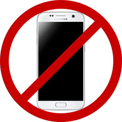 File No Smartphones Png Wikimedia Commons Book Clip - No Mobile Phones Sign (390x390)