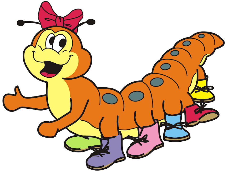 Centipede Clipart Shoe - Cartoon (960x960)