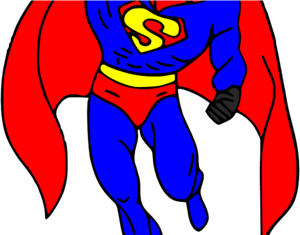 Superman Clipart Artwork - Clip Art (640x480)